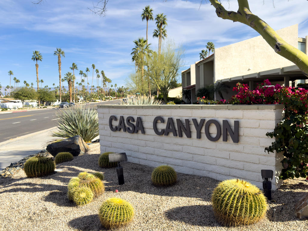 Residential for sale at 261 E La Verne Way Q, Palm Springs CA featuring 2 beds and 2 baths