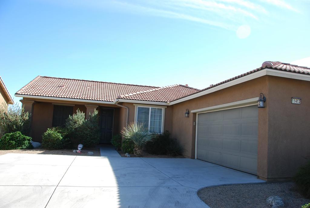 Residential Lease for rent at 11412 Bald Eagle Lane, Desert Hot Springs CA featuring 3 beds and 2 baths