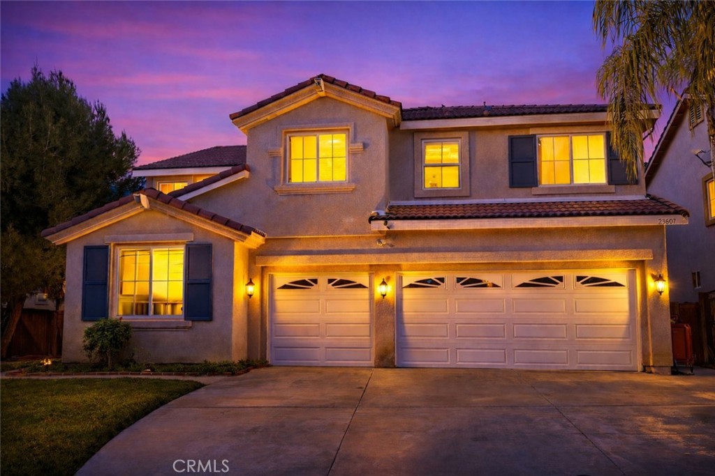 Residential for sale at 23607 Morning Glory Dr, Murrieta CA featuring 5 beds and 3 baths
