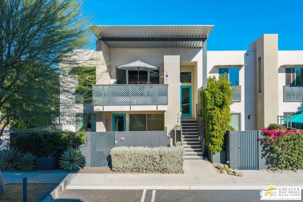 Residential for sale at 138 The, Palm Springs CA featuring 2 beds and 2 baths
