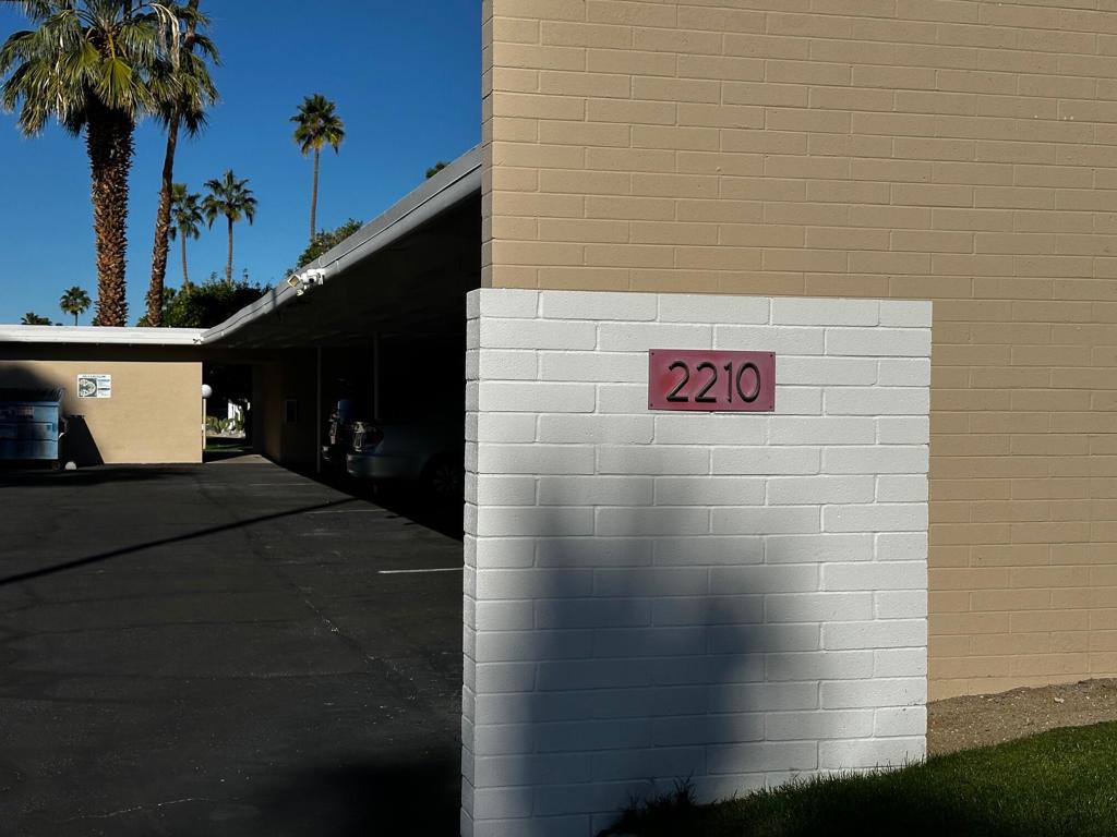 Residential Lease for rent at 2210 S Calle Palo Fierro 37, Palm Springs CA featuring 2 beds and 2 baths