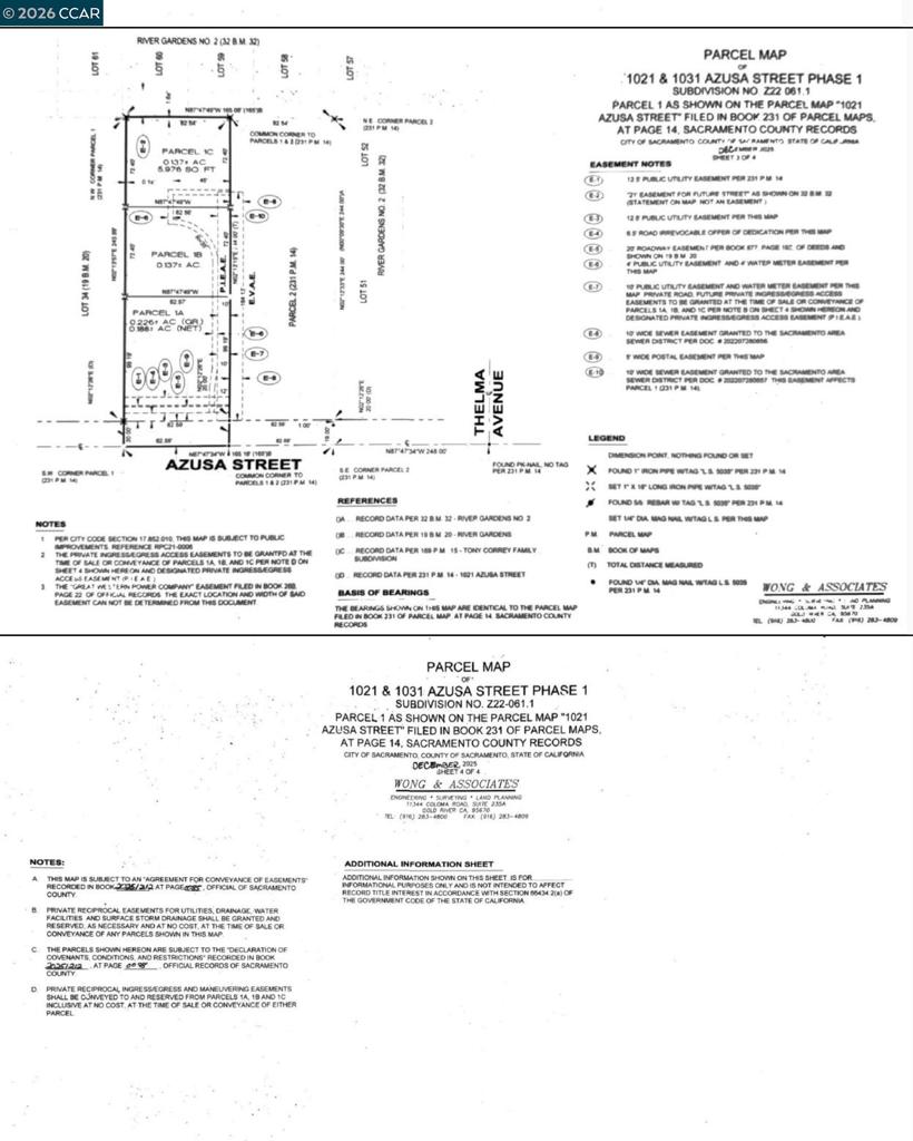 Residential for sale at 1031 Azusa St, Sacramento CA featuring 3 beds and 3 baths