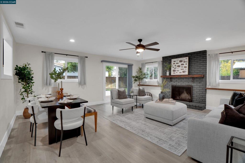 Residential for sale at 1290 Cypress Dr, Concord CA featuring 4 beds and 2 baths