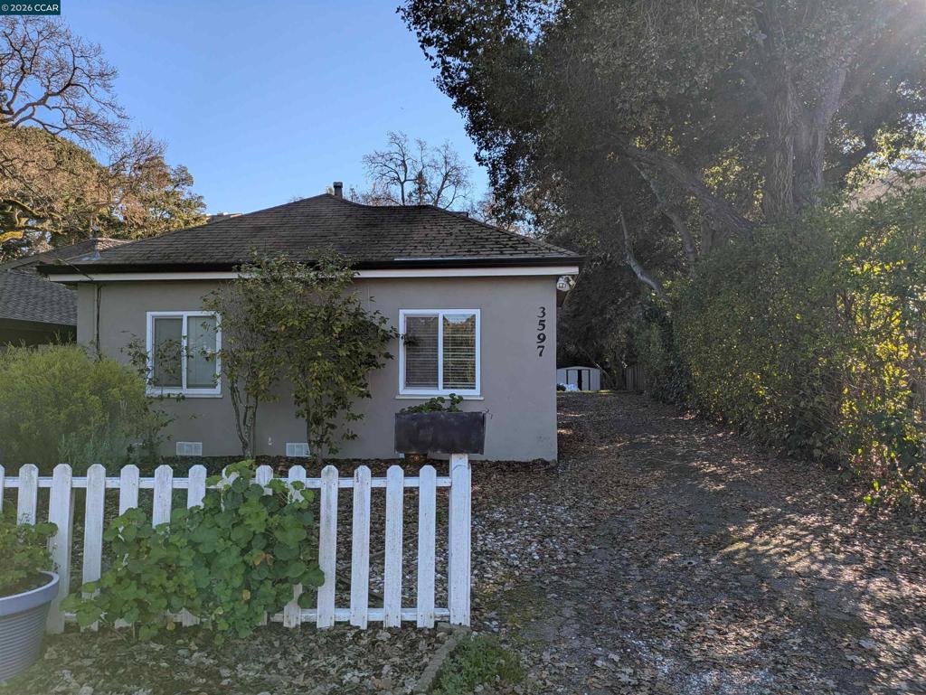 Residential for sale at 3597 Walnut St, Lafayette CA featuring 4 beds and 2 baths