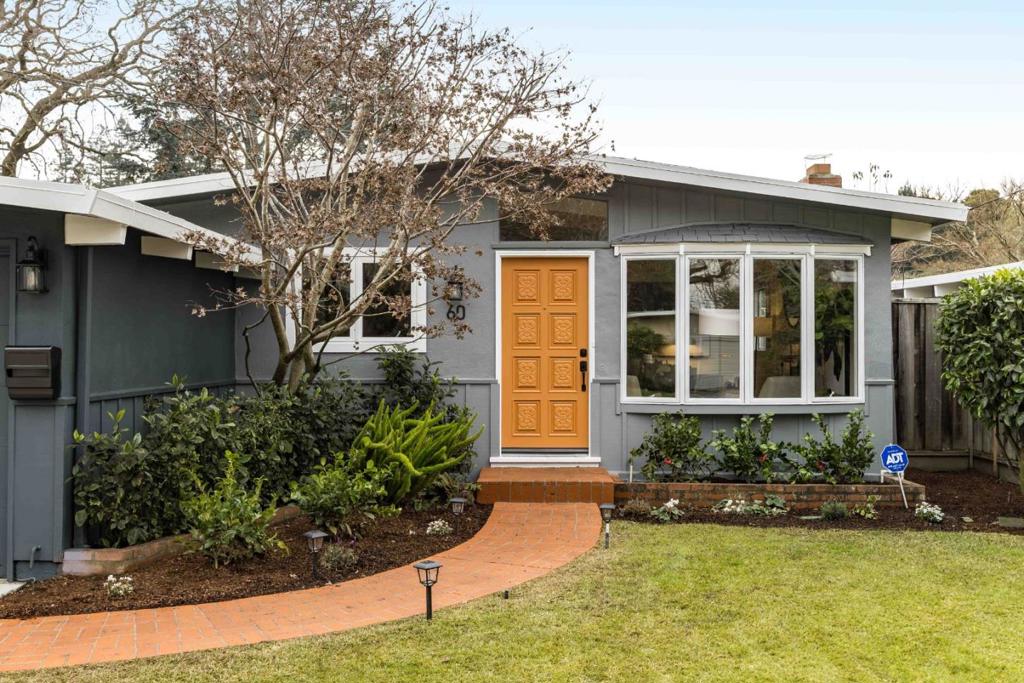 Residential for sale at 60 Lorelei Lane, Menlo Park CA featuring 3 beds and 2 baths