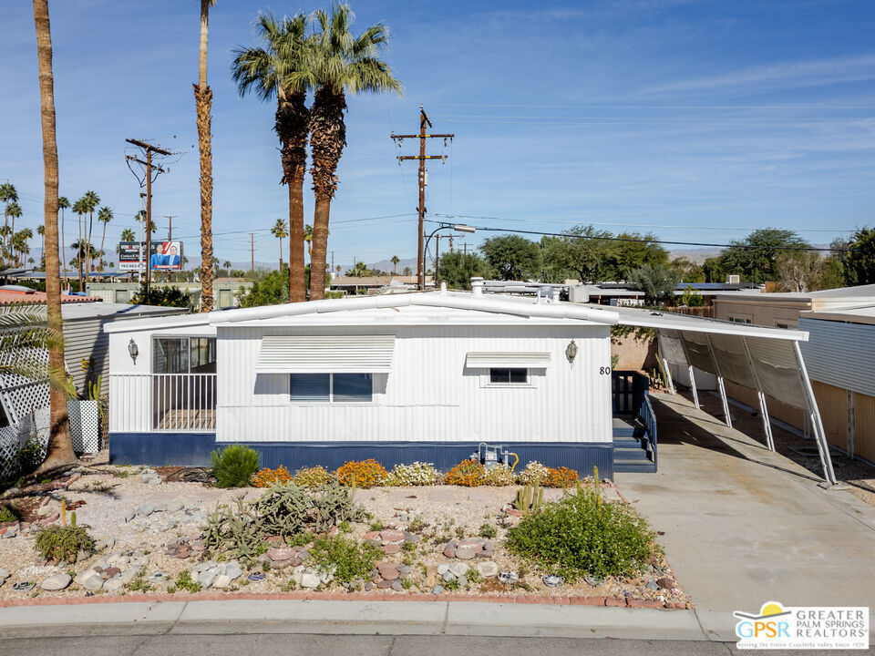 Manufactured In Park for sale at 80 Dunes Circle, Cathedral City CA featuring 2 beds and 1 bath