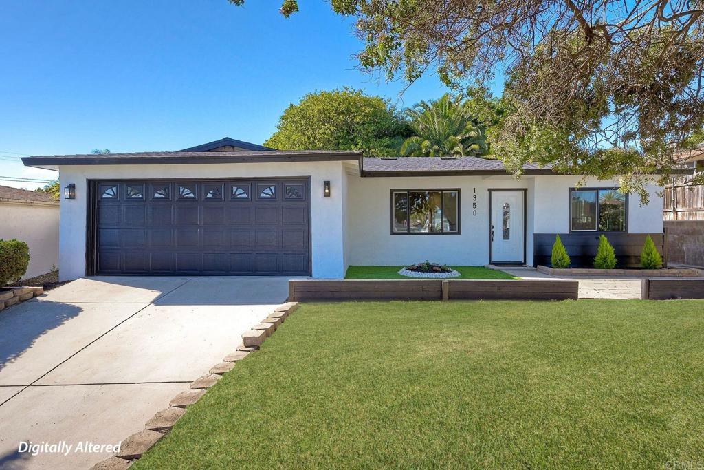 Residential for sale at 1350 Marabou Lane, Vista CA featuring 3 beds and 2 baths