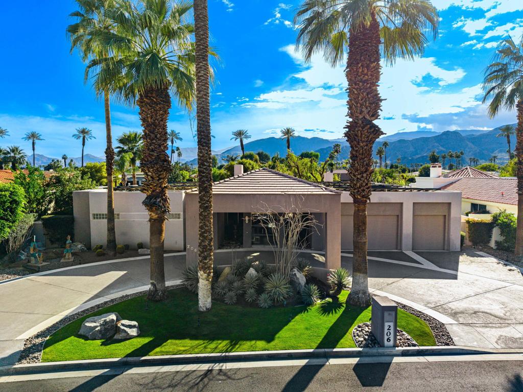 Residential for sale at 206 Crystal Bay Court, Rancho Mirage CA featuring 4 beds and 5 baths