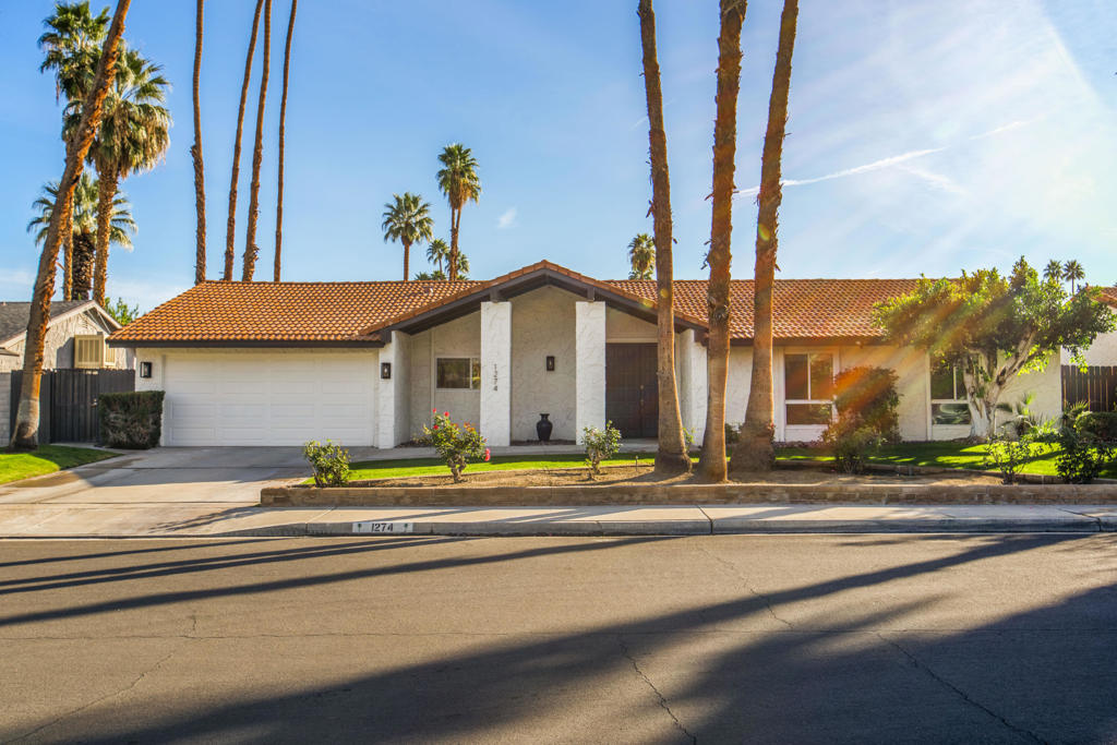 Residential for sale at 1274 S Beverly Drive, Palm Springs CA featuring 3 beds and 3 baths