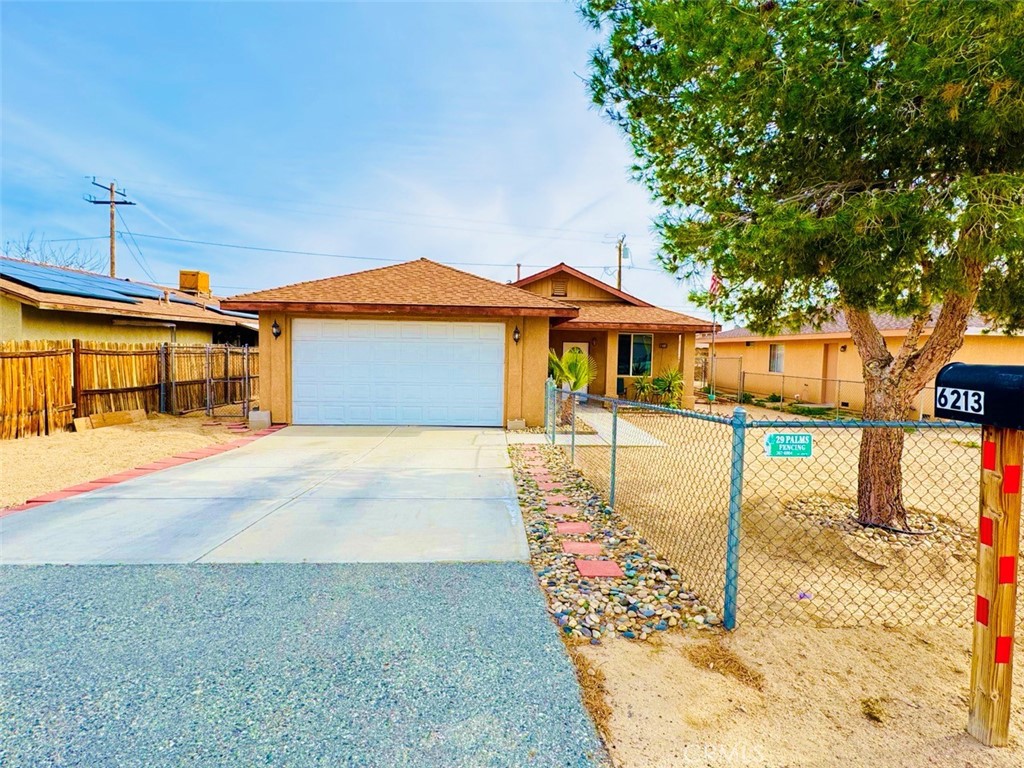 Residential for sale at 6213 Mariposa, 29 Palms CA featuring 3 beds and 2 baths