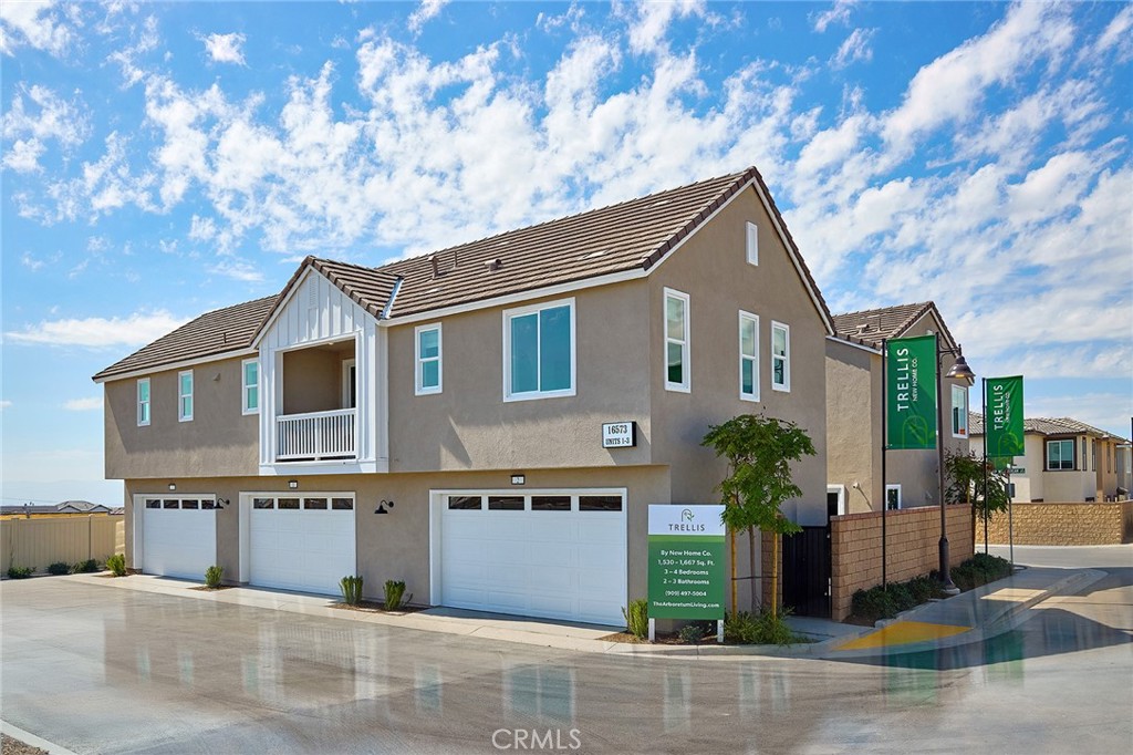 Residential for sale at 16573 Bottlebrush Lane 2, Fontana CA featuring 4 beds and 3 baths