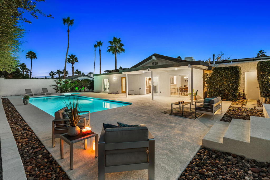 Residential for sale at 1022 E El Escudero Street, Palm Springs CA featuring 3 beds and 2 baths