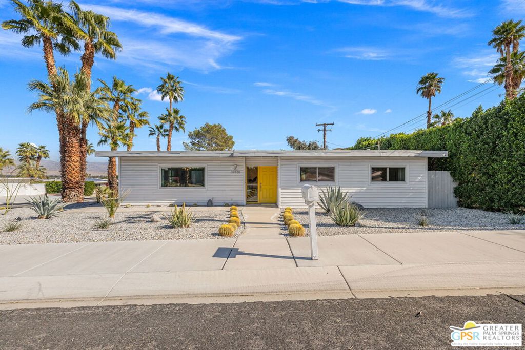 Residential Lease for rent at 37830 Cathedral Canyon Drive, Cathedral City CA featuring 3 beds and 2 baths