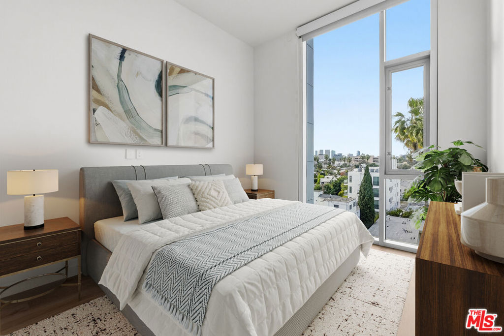 Residential Lease for rent at 8500 Burton Way 804, Los Angeles, Los Angeles County CA featuring 2 beds and 3 baths