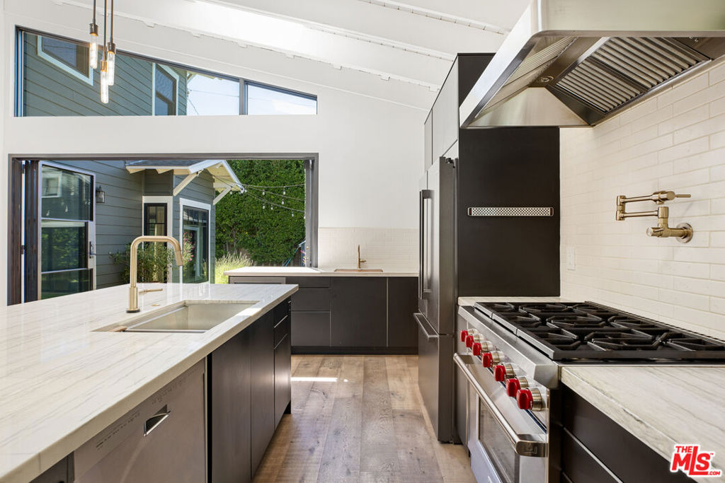 Residential Lease for rent at 1203 N Poinsettia Place, West Hollywood, Los Angeles County CA featuring 5 beds and 4 baths