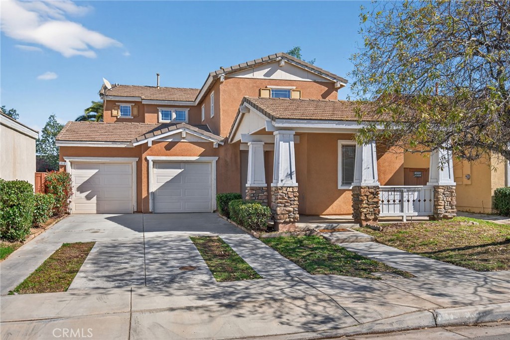 Residential Lease for rent at 3958 Barbury Palms Way, Perris CA featuring 3 beds and 3 baths