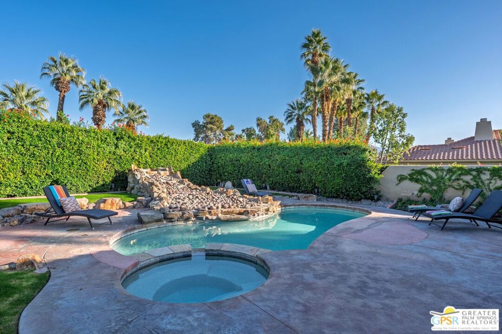 Residential for sale at 153 E Kavenish Drive, Rancho Mirage CA featuring 3 beds and 3 baths