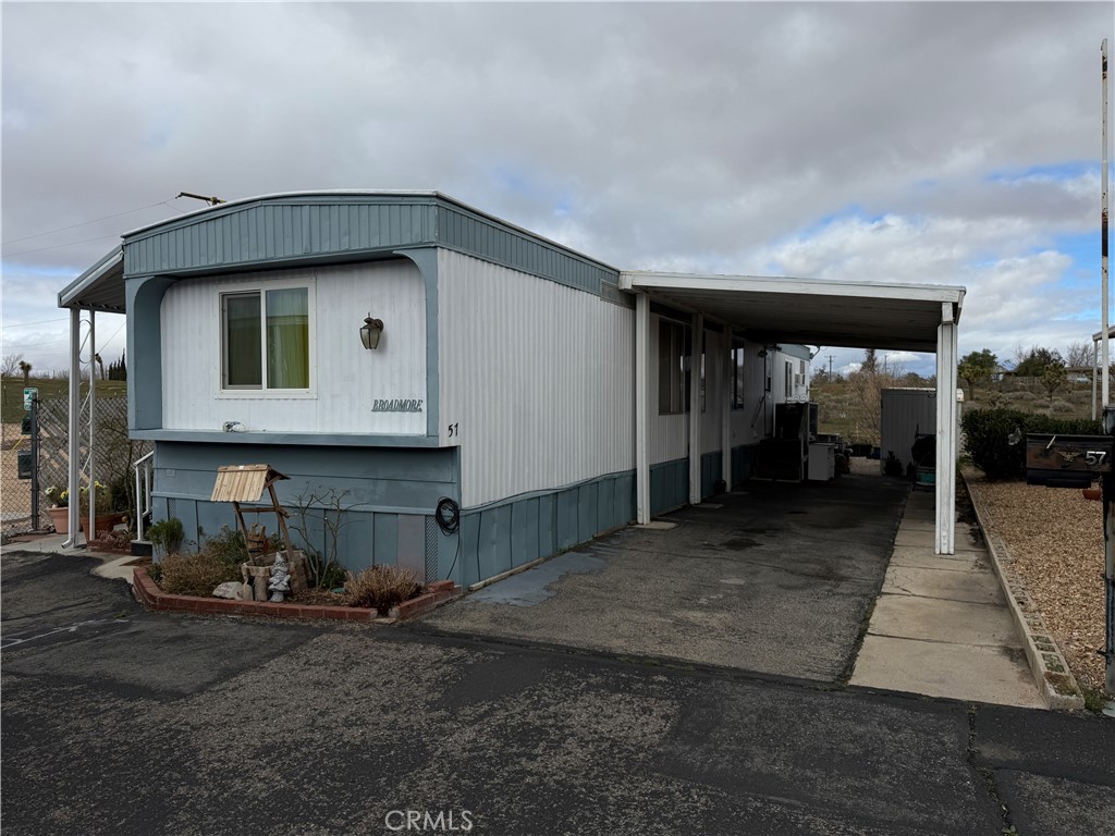 Manufactured In Park for sale at 11414 Serra Road 57, Apple Valley CA featuring 2 beds and 2 baths