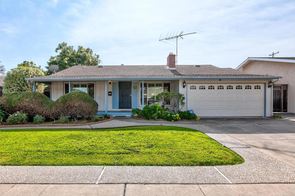 Residential for sale at 1926 Bohannon Drive, Santa Clara CA featuring 3 beds and 1 bath