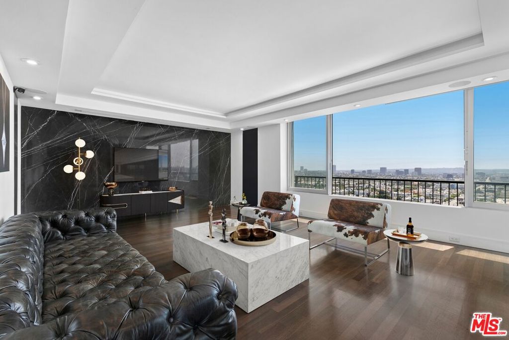 Residential for sale at 1100 Alta Loma Road 1505, West Hollywood CA featuring 2 beds and 3 baths