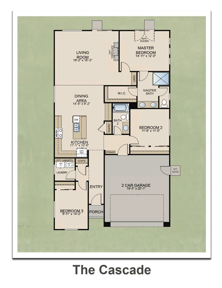 Residential for sale at 3155 Yuba River Dr., Merced CA featuring 3 beds and 2 baths