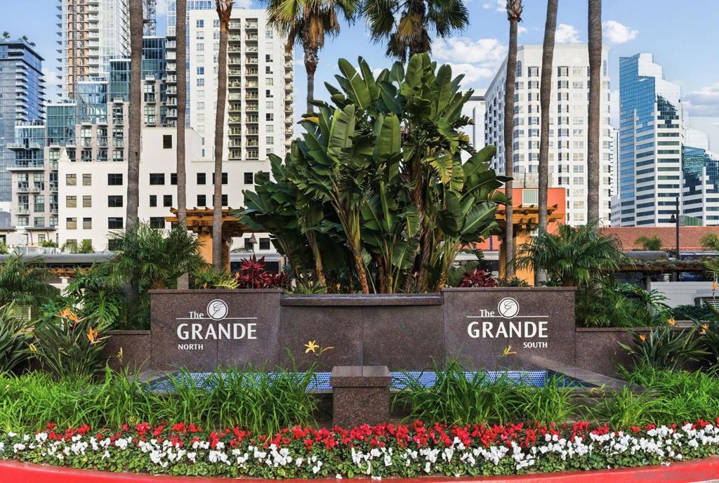 Residential Lease for rent at 1199 Pacific Hwy 2301, San Diego, San Diego County CA featuring 2 beds and 2 baths