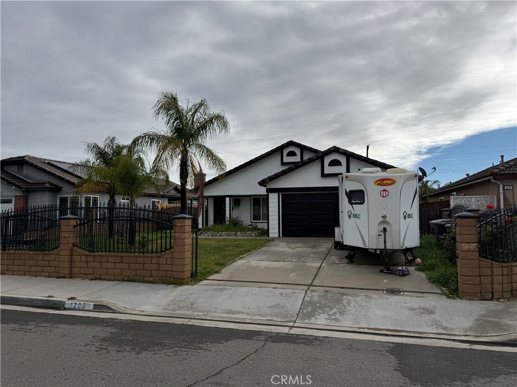 Residential Lease for rent at 1209 Palisades Street, Perris CA featuring 2 beds and 2 baths