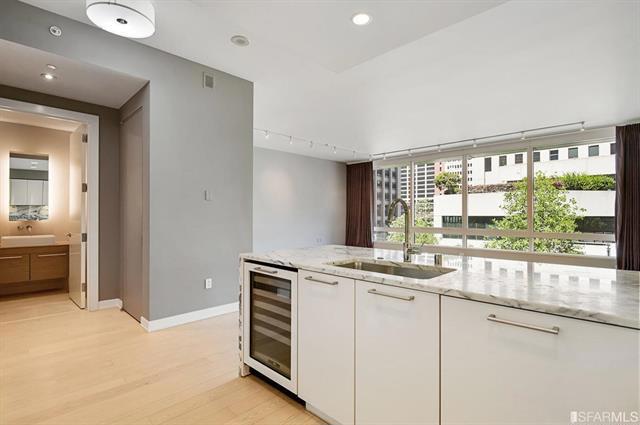Residential for sale at 301 Mission Street 303, San Francisco CA featuring 1 bed and 2 baths