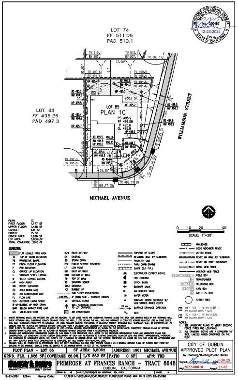 Residential for sale at 1949 Michael Avenue, Dublin CA featuring 4 beds and 3 baths