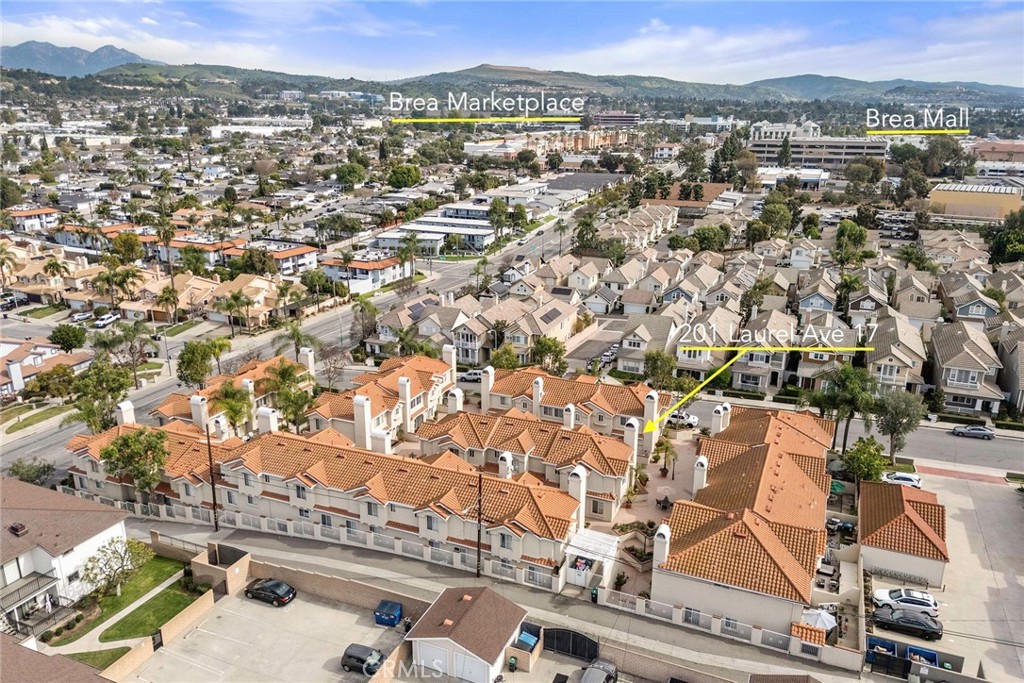 Residential Lease for rent at 201 Laurel 17, Brea CA featuring 2 beds and 3 baths