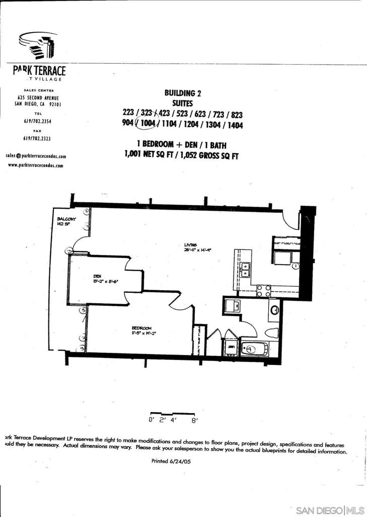Residential for sale at 253 10Th Ave 1004, San Diego CA featuring 1 bed and 1 bath