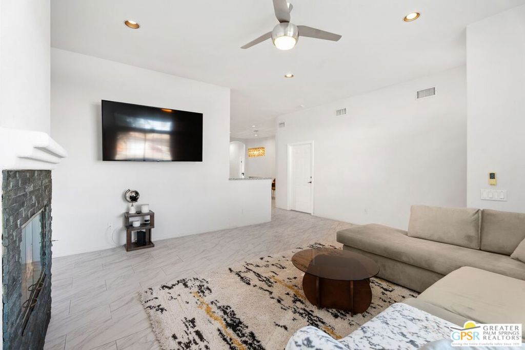 Residential Lease for rent at 33411 Shifting Sands Trail, Cathedral City CA featuring 4 beds and 2 baths