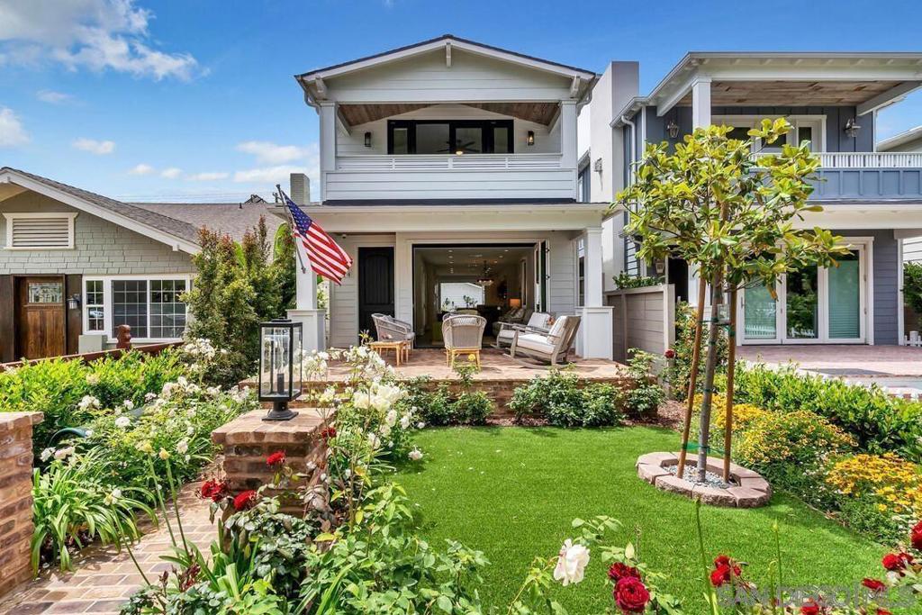 Residential Lease for rent at 914 B Ave, Coronado CA featuring 5 beds and 5 baths
