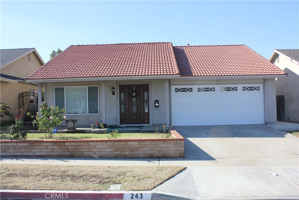 Residential Lease for rent at 243 N Pageant, Anaheim CA featuring 4 beds and 2 baths