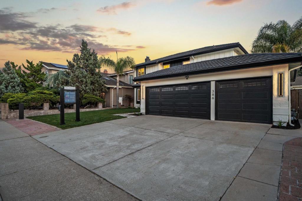 Residential for sale at 386 Curie Drive, San Jose CA featuring 4 beds and 3 baths
