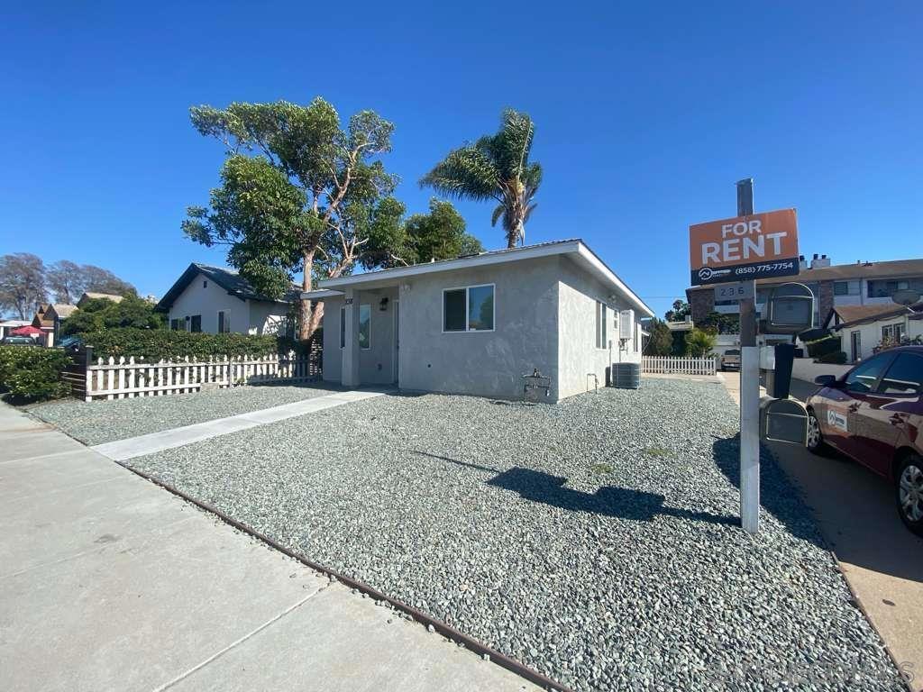 Residential Lease for rent at 238 Alvarado St, Chula Vista CA featuring 3 beds and 2 baths