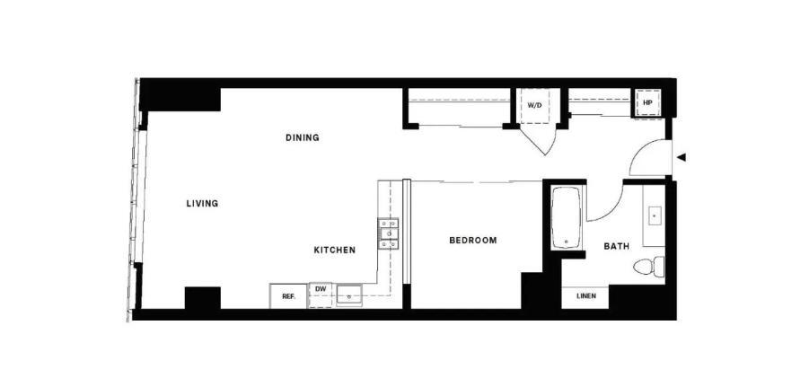 Residential for sale at 188 W Saint James Street 10313, San Jose CA featuring 1 bed and 1 bath