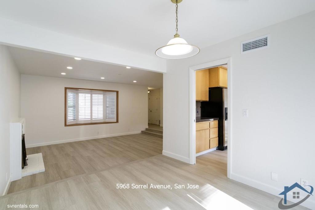 Residential Lease for rent at 5968 Sorrel Avenue, San Jose, Santa Clara County CA featuring 3 beds and 2 baths