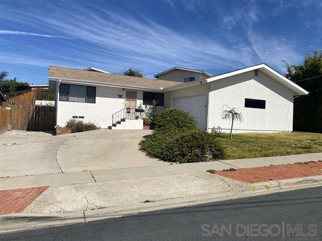 Residential Lease for rent at 7734 Peacock Drive, San Diego, San Diego County CA featuring 3 beds and 2 baths