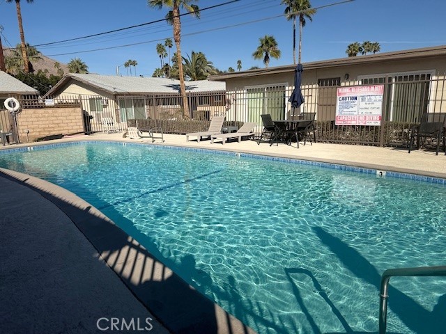 Residential Lease for rent at 686 E Cottonwood Road 8, Palm Springs CA featuring 1 bed and 1 bath
