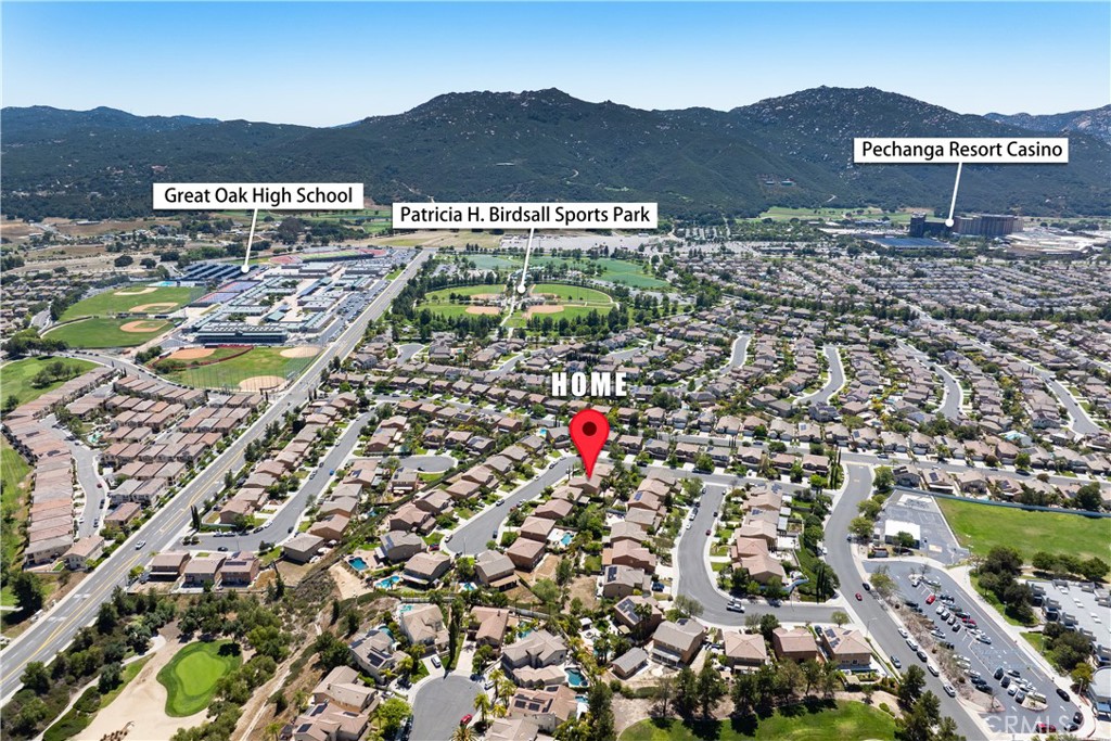 Residential Lease for rent at 46186 Via La Tranquila, Temecula CA featuring 5 beds and 3 baths