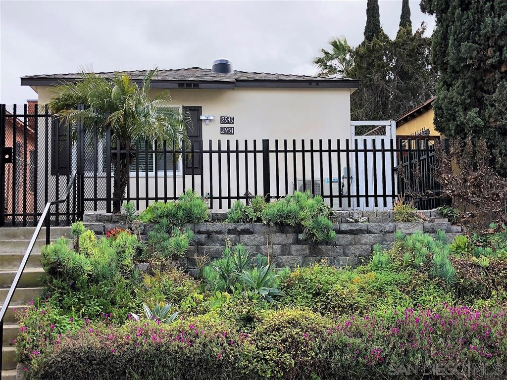 Residential Lease for rent at 2949 B Street, San Diego, San Diego County CA featuring 2 beds and 2 baths