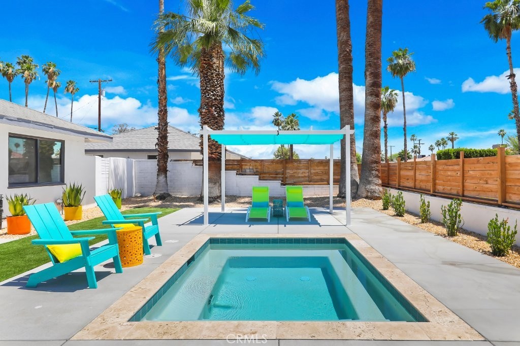 Residential Lease for rent at 3940 E Calle San Antonio, Palm Springs CA featuring 3 beds and 2 baths
