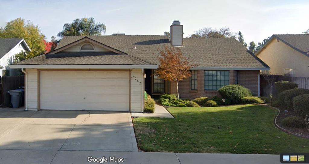 Residential Lease for rent at 4062 Glendale Court, Merced CA featuring 3 beds and 2 baths