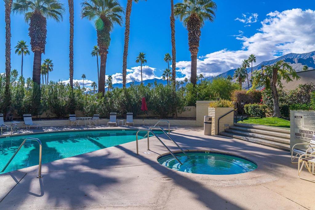 Residential Lease for rent at 453 Village Square E, Palm Springs CA featuring 2 beds and 2 baths