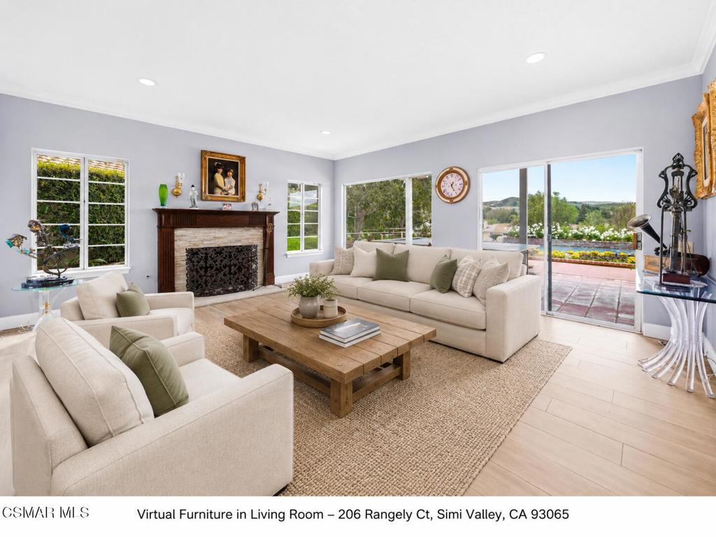 Residential Lease for rent at 206 Rangely Court, Simi Valley CA featuring 4 beds and 5 baths