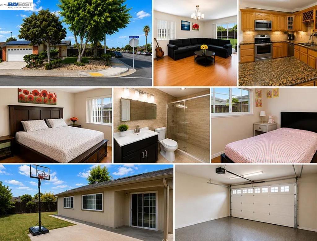 Residential Lease for rent at 4402 queen anne dr, Union City CA featuring 3 beds and 2 baths