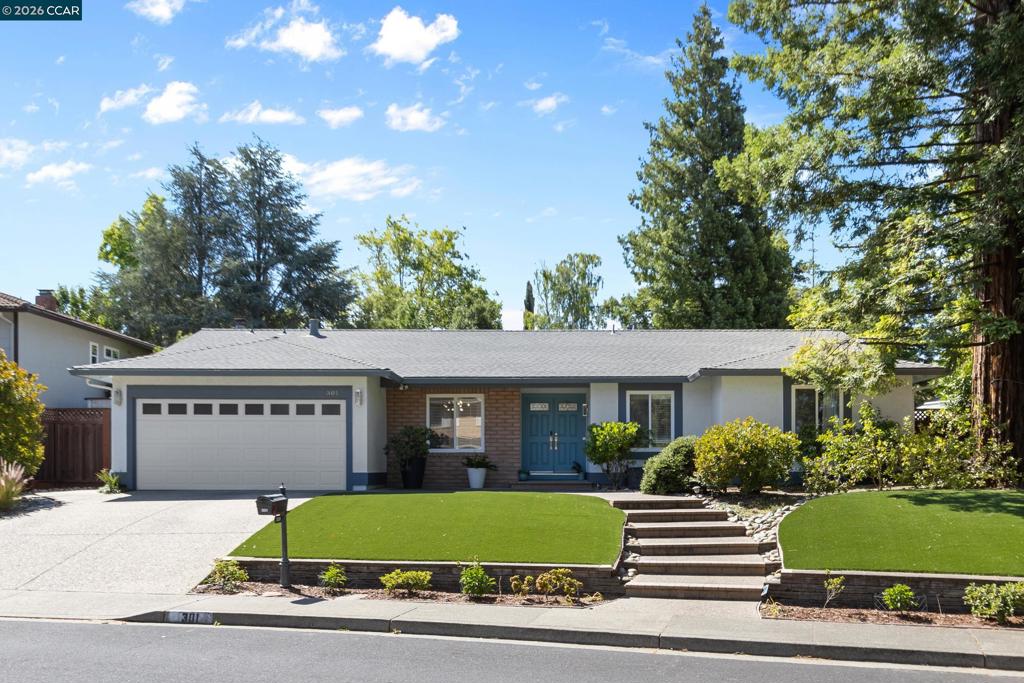Residential Lease for rent at 301 Domingo Ct, San Ramon CA featuring 4 beds and 2 baths