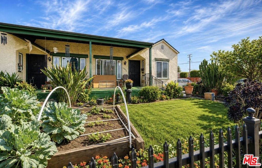 Residential Income for sale at 1160 W 101st Street, Los Angeles CA featuring 4 beds and 2 baths