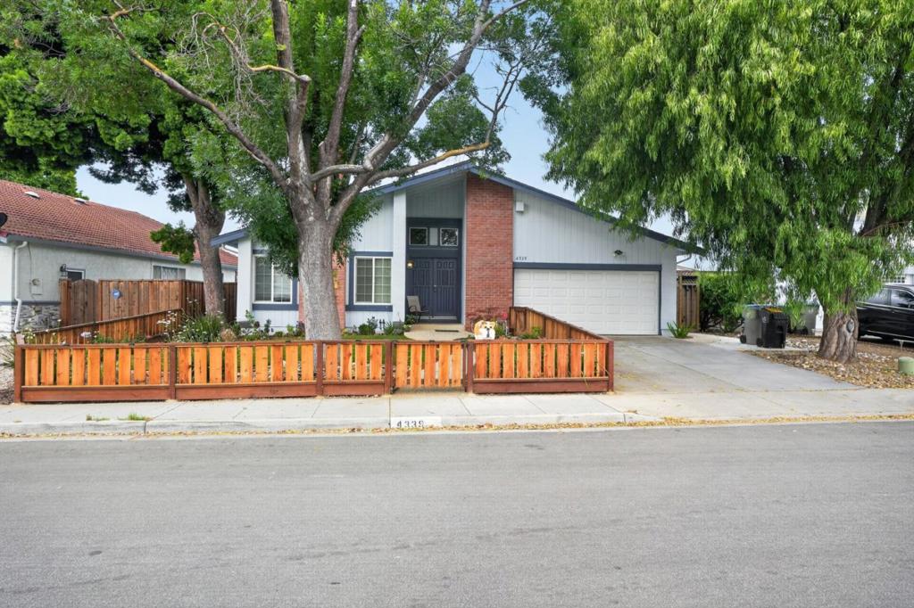 Residential for sale at 4339 Stone Canyon Drive, San Jose CA featuring 4 beds and 2 baths